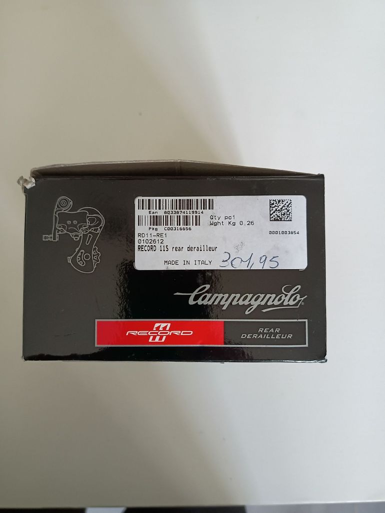 Used Campagnolo Record Achterderailleur 11-speed Carbon bike — image 7 of 11