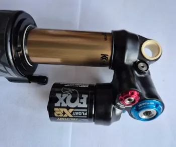 Used Fox FLOAT X2 FACTORY 2POS-ADJ Kashima coat 230x65mm bike — image 4 of 7