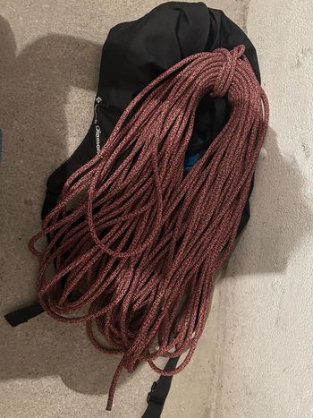 Used Edelrid Swift Protect Pro Dry 8.9mm Rope bike