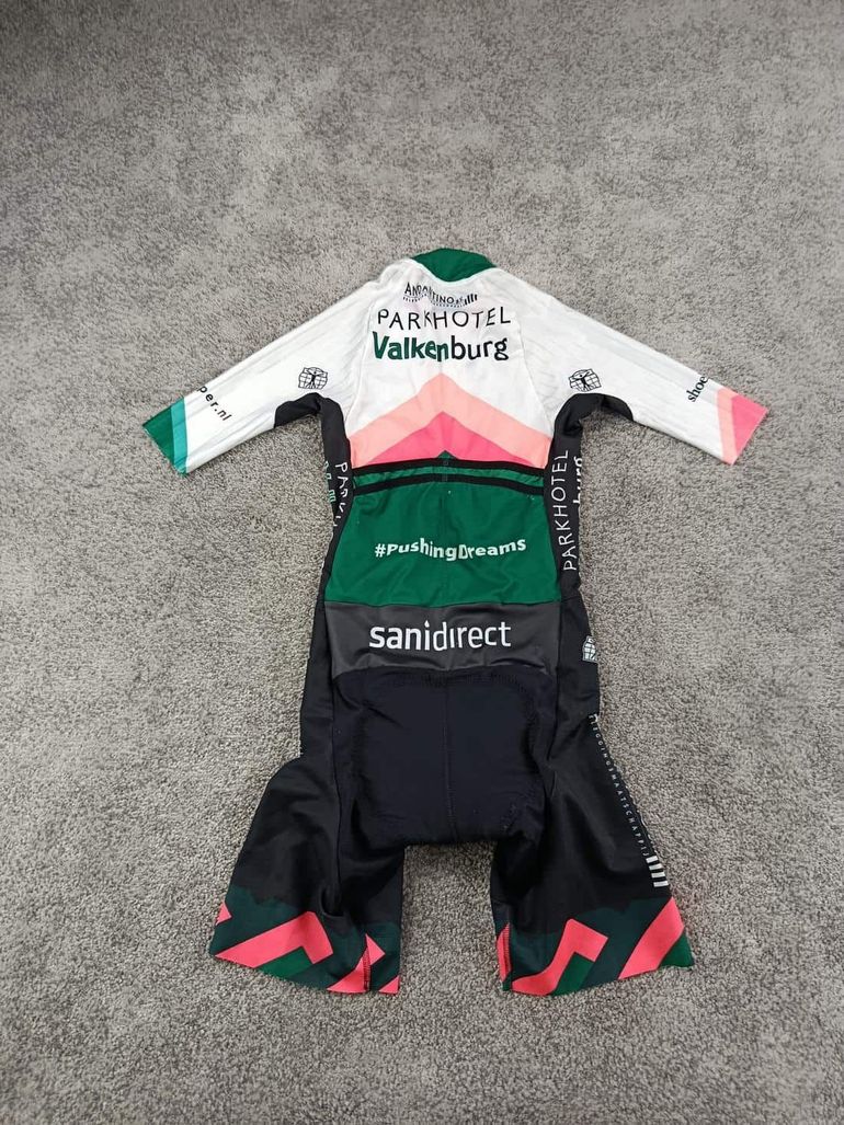 Used Bioracer combinaison velo femme taille xs -28 7845 cyclisme park hotel valkenbourg porté Duik, marque: , état: Très bon état, taille: XS / 34 / 6, 35,0 bike — image 5 of 8