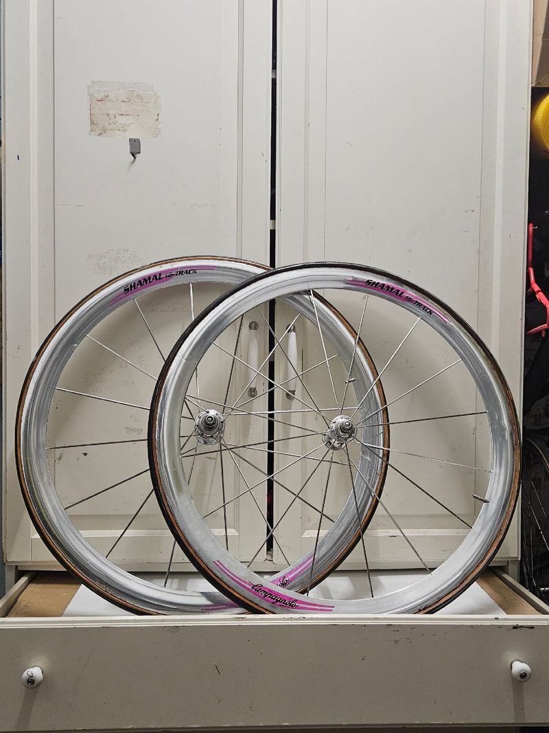 Used Campagnolo Shamal Track Wheels