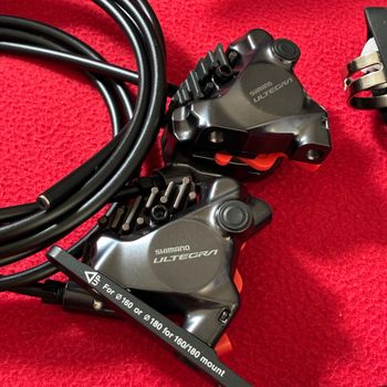 Used Shimano NEW 165mm 8170 Ultegra 2x12 Di2 50/34 ,11-34 groupset 2025 bike — image 2 of 6