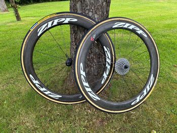 Used Zipp 404 Firestrike rime brake 2017 bike