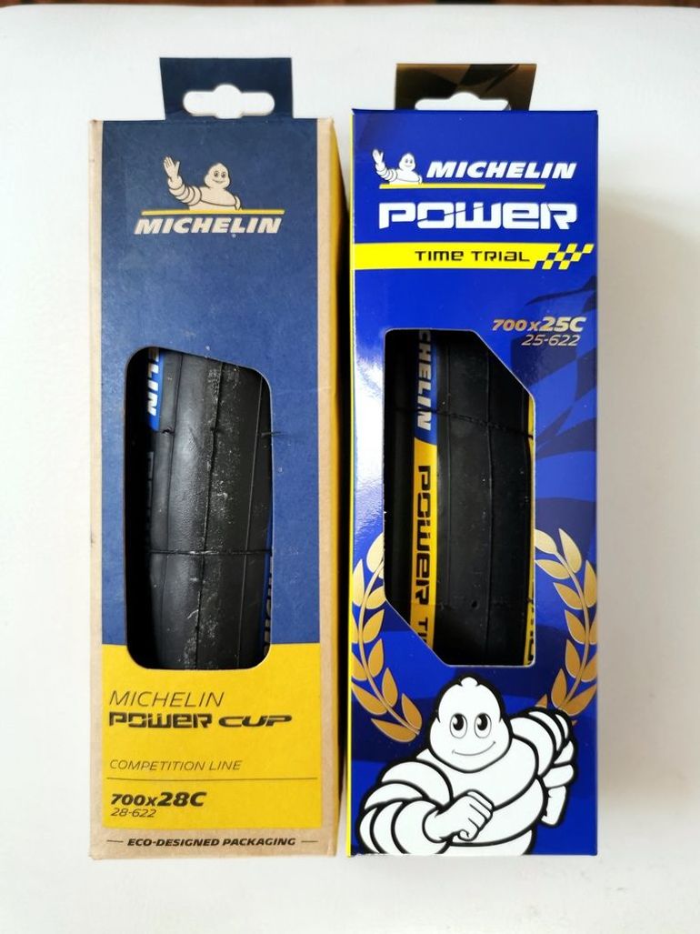 Used Michelin Power Cup 28 + TT 25mm bike — image 1 of 2