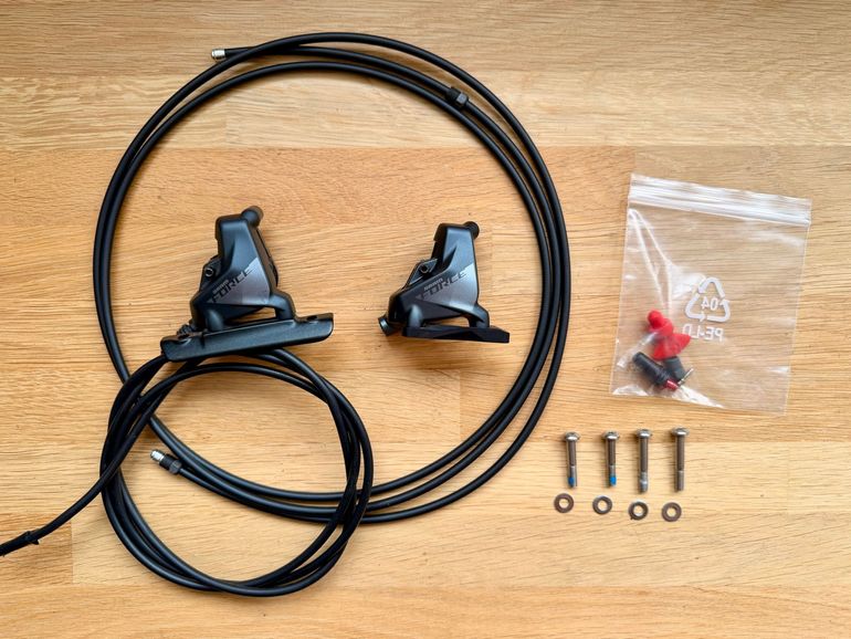 Used Sram Force D1 AXS Brake Caliper set 2023 bike — image 1 of 5