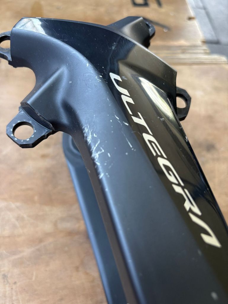 Used Shimano Ultegra 50/34 Crankset 170mm bike — image 2 of 6