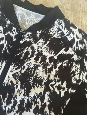 Gebrauchtes Rh+ Trikot schwarz weiß Muster bike — Bild 2 von 5