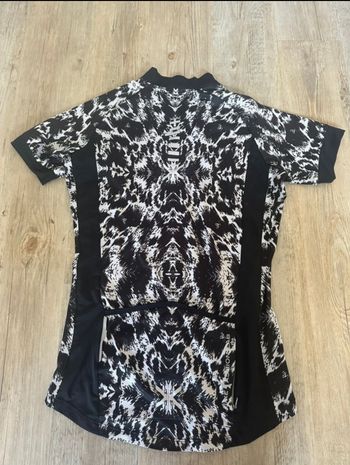 Gebrauchtes Rh+ Trikot schwarz weiß Muster bike — Bild 3 von 5