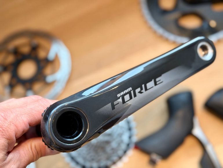 Used Sram Force D1 AXS 12-speed groupset, COMPLETE 2025 bike — image 3 of 16