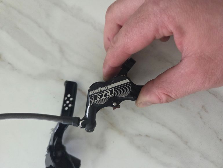 Used Hope Tech 3 E4 Duo Disc Brake and Lever Set 2020 bike — image 3 of 10
