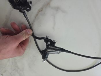 Used Hope Tech 3 E4 Duo Disc Brake and Lever Set 2020 bike — image 5 of 10