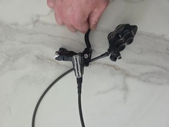 Used Hope Tech 3 E4 Duo Disc Brake and Lever Set 2020 bike — image 8 of 10