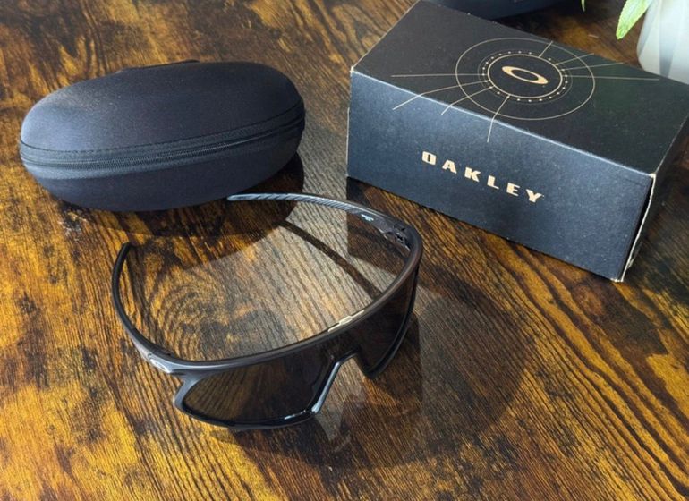 Used Oakley RSLV Prizm Road Lenses Matte Black Frame bike — image 2 of 2