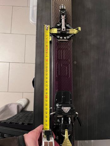 Gebrauchtes skitrab Gara 155 Skis with Dynafit Superlite 150 Bindings 2025 bike — Bild 10 von 10