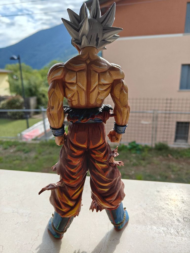 Used dragon ball Goku ultra instinct bike — image 5 of 6