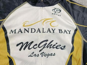 Used primal maillot velo homme taille m-40 6875 cyclisme route respirant Las Vegas mandalay bike — image 2 of 5
