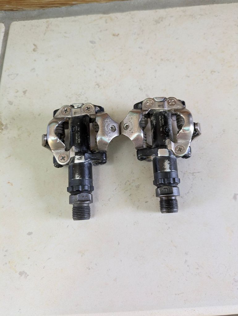Used Shimano SPD Pedals PD-M520 bike — image 2 of 2