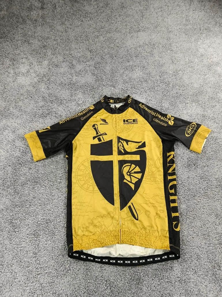 Used broworx maillot velo homme taille l -40 6941 cyclisme route respirant bike — image 1 of 5
