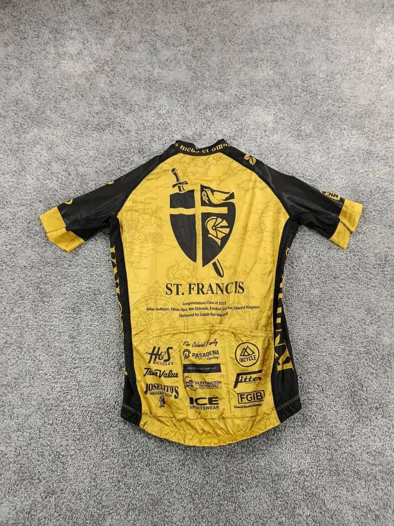 Used broworx maillot velo homme taille l -40 6941 cyclisme route respirant bike — image 4 of 5
