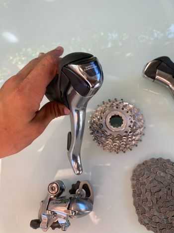 Used Shimano Tiagra 4500 9s 2008 bike — image 3 of 12