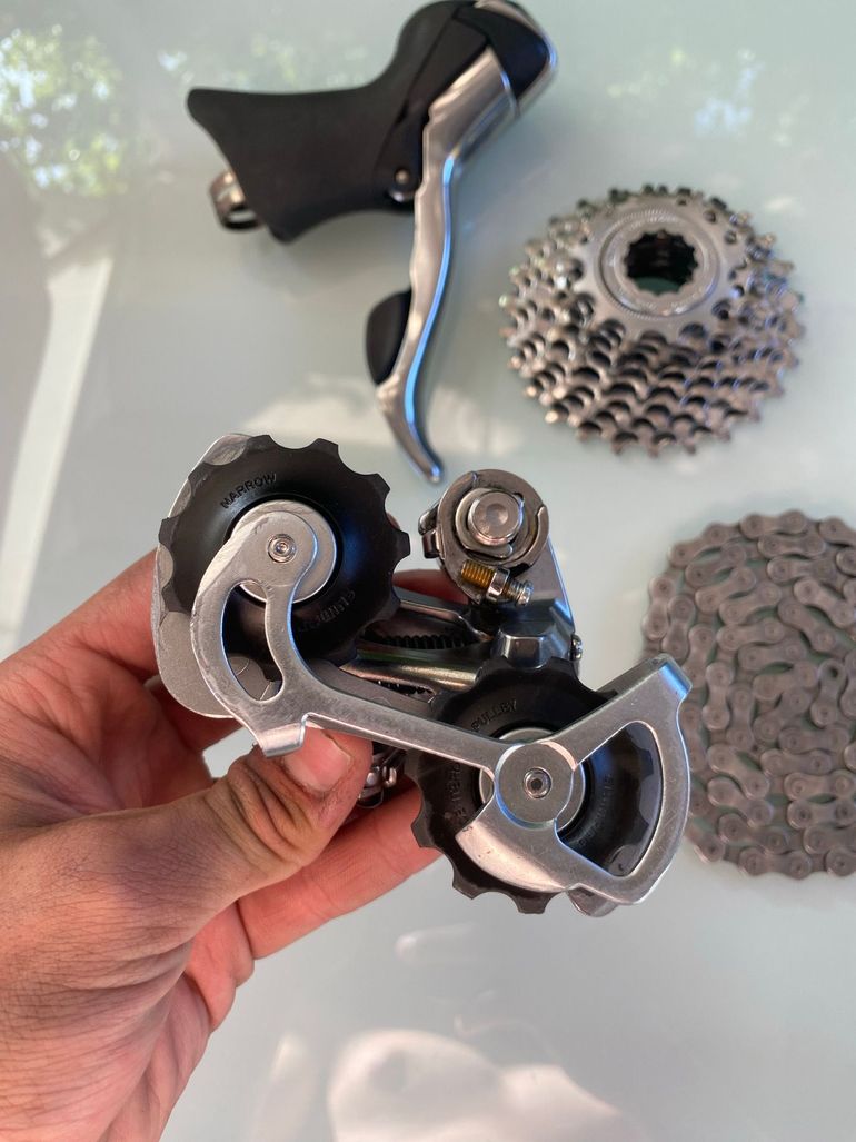 Used Shimano Tiagra 4500 9s 2008 bike — image 9 of 12