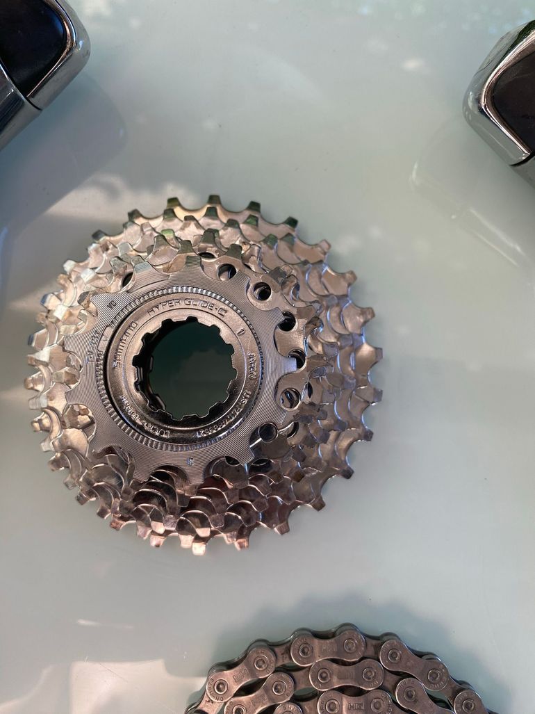 Used Shimano Tiagra 4500 9s 2008 bike — image 6 of 12