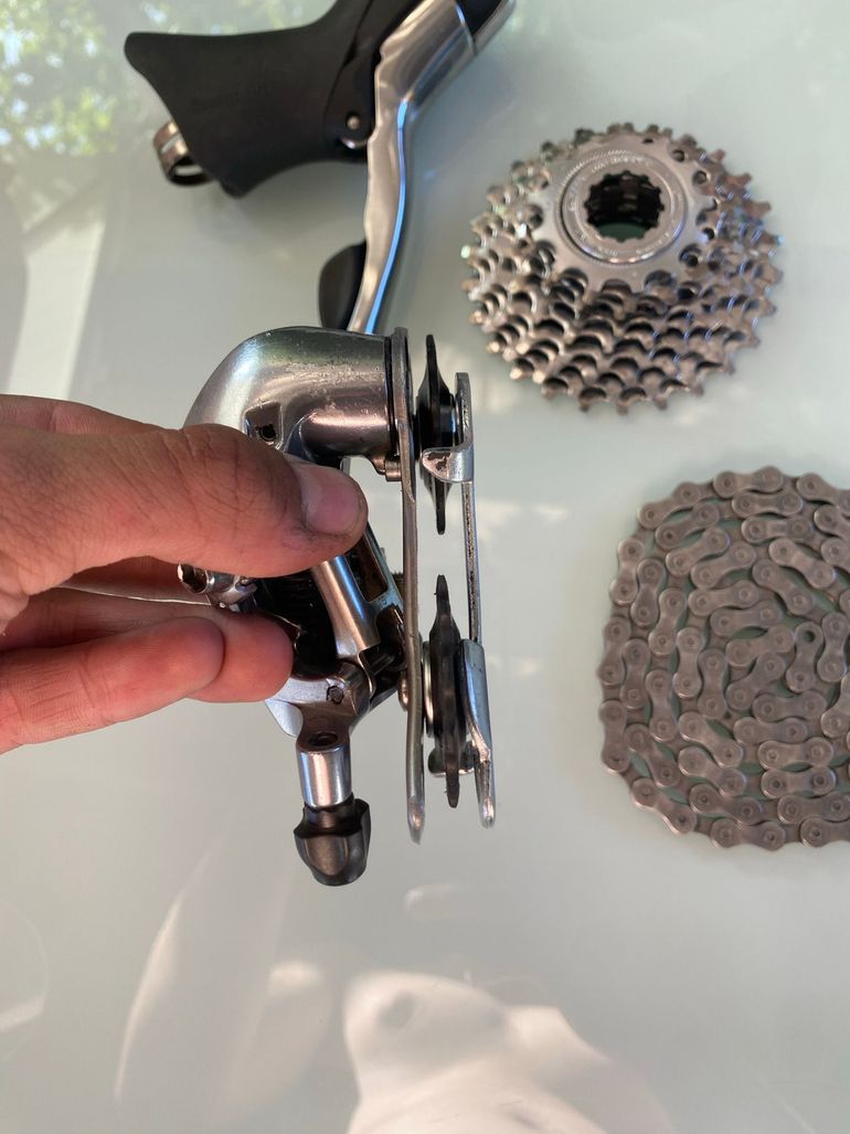 Used Shimano Tiagra 4500 9s 2008 bike — image 10 of 12