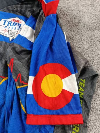 Used primal maillot velo homme taille s -40 6908 cyclisme route respirant usa colorado bike — image 3 of 7