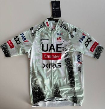 Used Pissei UAE Team Emirates XRG Rennradtrikot 2025 bike