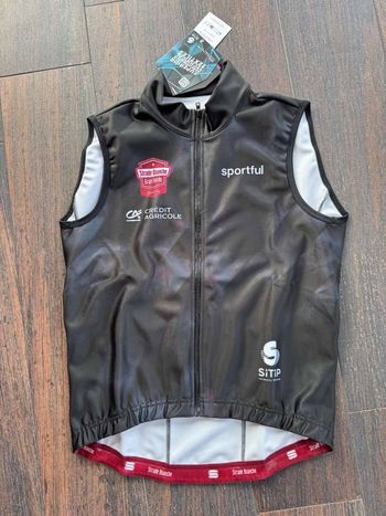 Used Sportful Strade Bianche Schwarz Weste bike