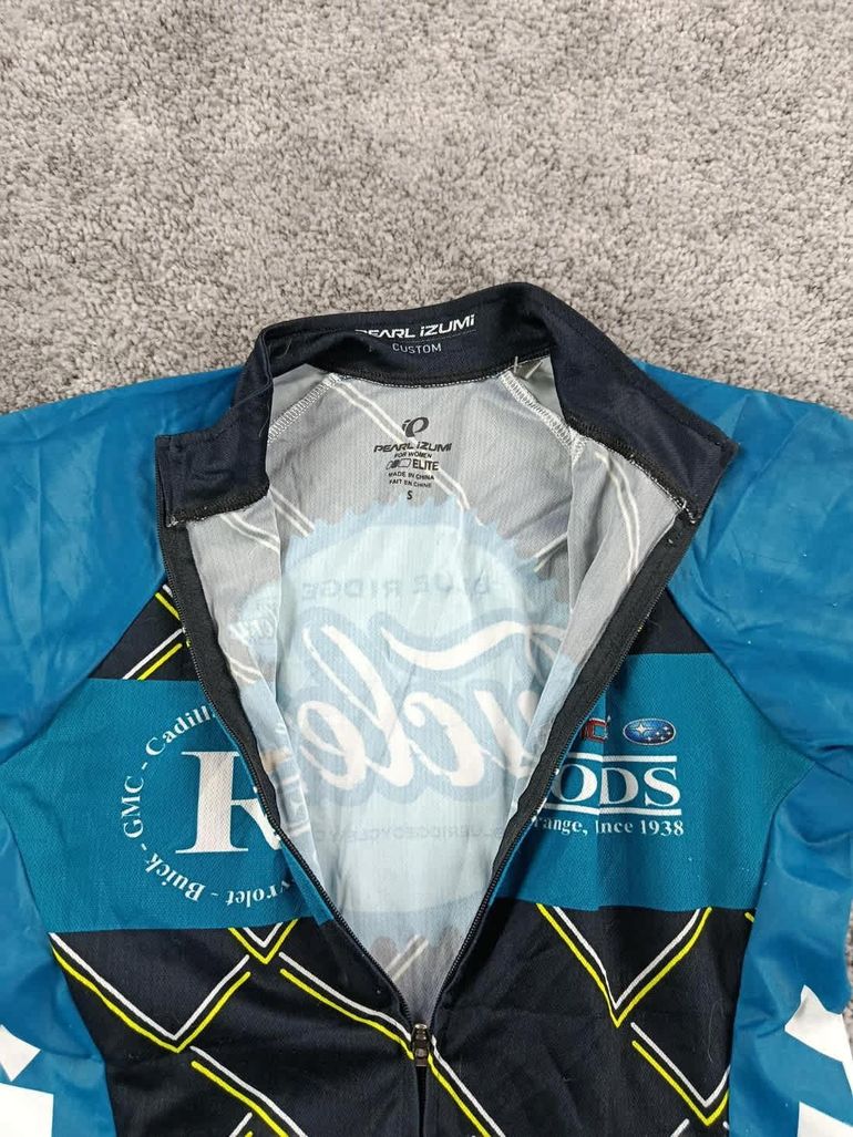 Used Pearl Izumi maillot velo femme taille s -37 6856 cyclisme route respirant bike — image 2 of 6