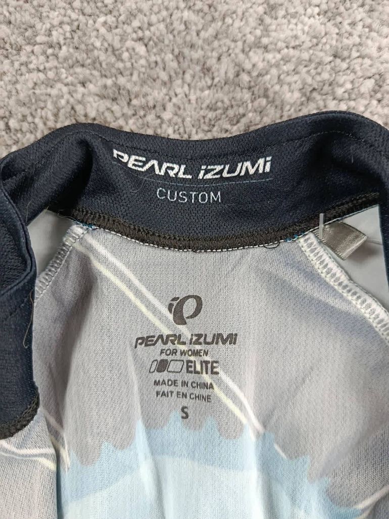 Used Pearl Izumi maillot velo femme taille s -37 6856 cyclisme route respirant bike — image 3 of 6