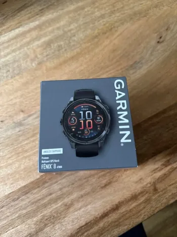 Used Garmin fenix 8 bike