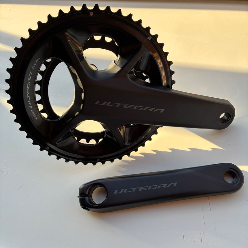 Used Shimano NEW 165mm Ultegra 50/34 crankset Drivetrain & Pedals