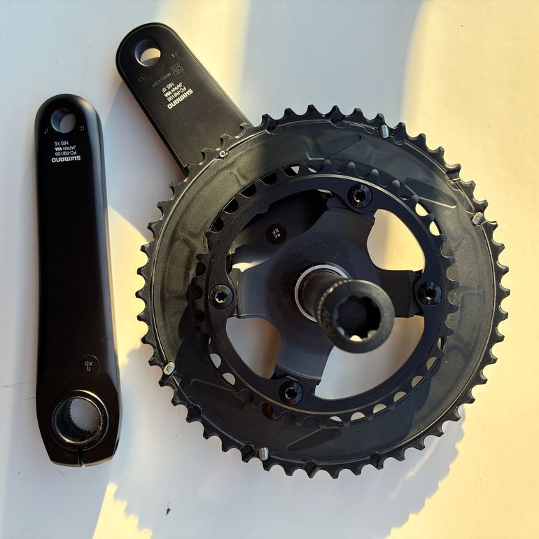 Used Shimano NEW 165mm Ultegra 50/34 crankset bike — image 3 of 5