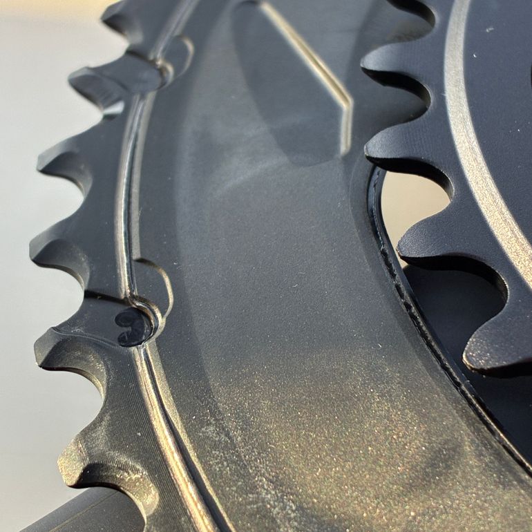 Used Shimano NEW 165mm Ultegra 50/34 crankset bike — image 4 of 5