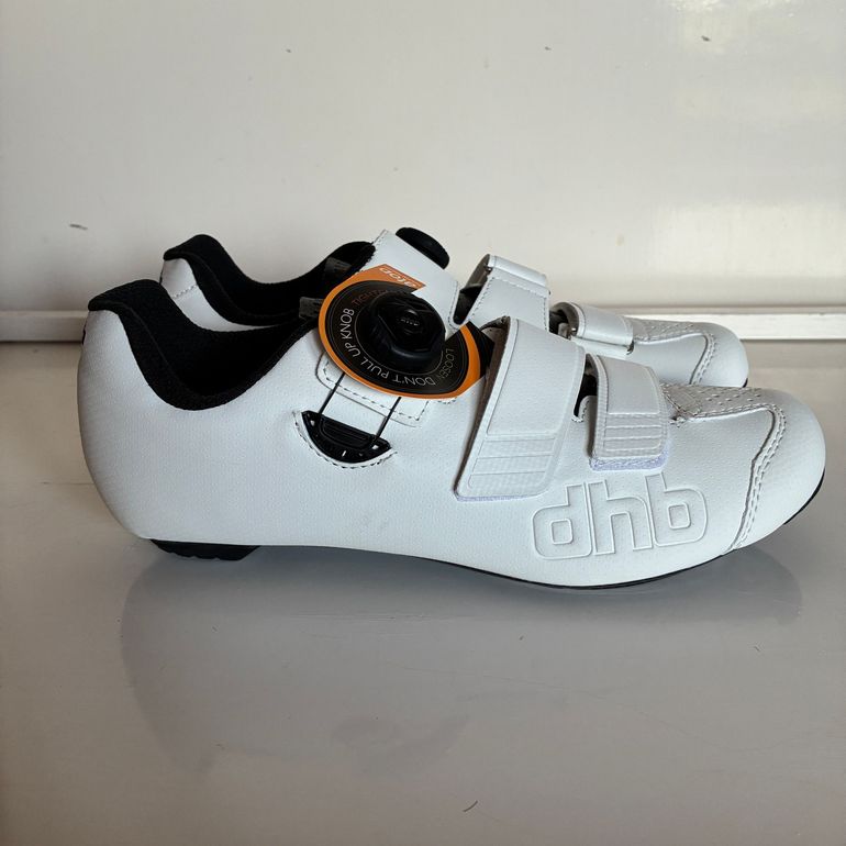 Used dhb Aeron Carbon road cycling shoes - White 42 bike — image 1 of 8