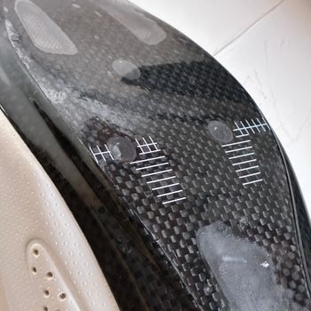 Used dhb Aeron Carbon road cycling shoes - White 42 bike — image 5 of 8