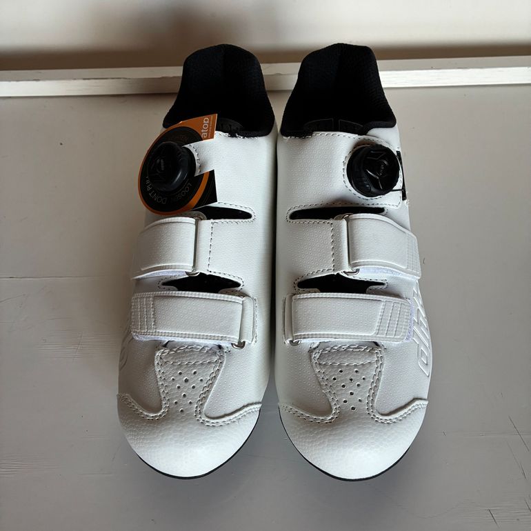Used dhb Aeron Carbon road cycling shoes - White 42 bike — image 2 of 8