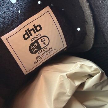 Used dhb Aeron Carbon road cycling shoes - Black 42 bike — image 6 of 7