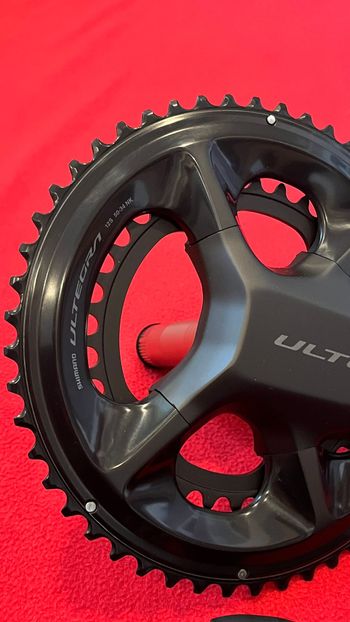 Used Shimano NEW 165mm 8170 Ultegra 2x12 Di2 50/34 ,11-34 groupset bike — image 2 of 9