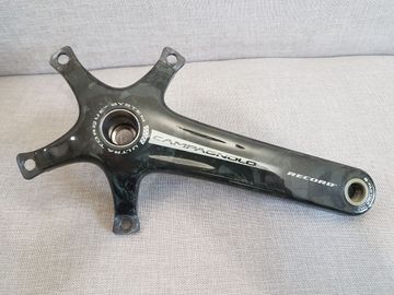 Używany Campagnolo Manivelle droite pédalier Record 175 mm Ultra Torque 10S Drivetrain & Pedals