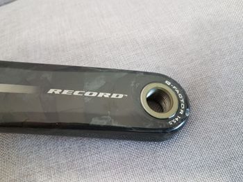 Used Campagnolo Manivelle droite pédalier Record 175 mm Ultra Torque 10S bike — image 3 of 8