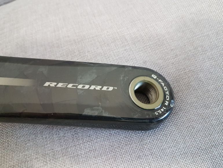 Used Campagnolo Manivelle droite pédalier Record 175 mm Ultra Torque 10S bike — image 3 of 8