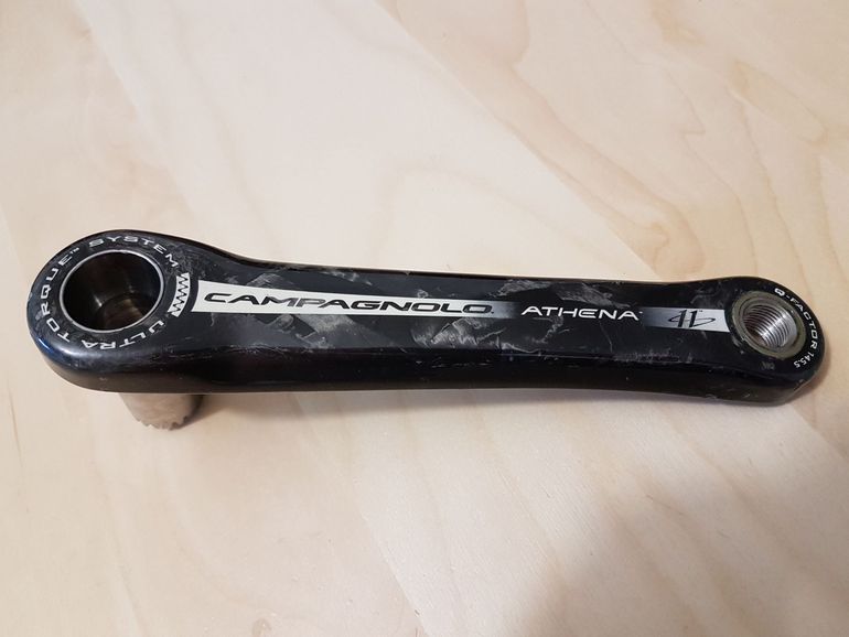 Used Campagnolo Manivelle gauche Athena Ultra Torque carbone 172,5 mm 11S bike — image 3 of 16
