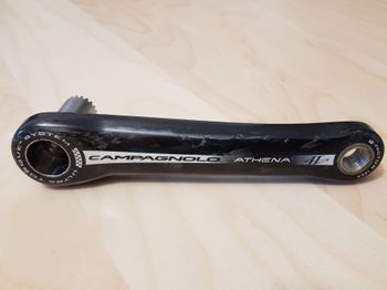 Used Campagnolo Manivelle gauche Athena Ultra Torque carbone 172,5 mm 11S bike