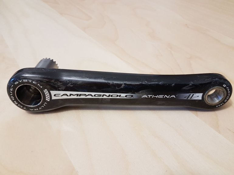 Used Campagnolo Manivelle gauche Athena Ultra Torque carbone 172,5 mm 11S bike — image 1 of 16