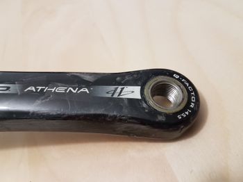 Used Campagnolo Manivelle gauche Athena Ultra Torque carbone 172,5 mm 11S bike — image 12 of 16