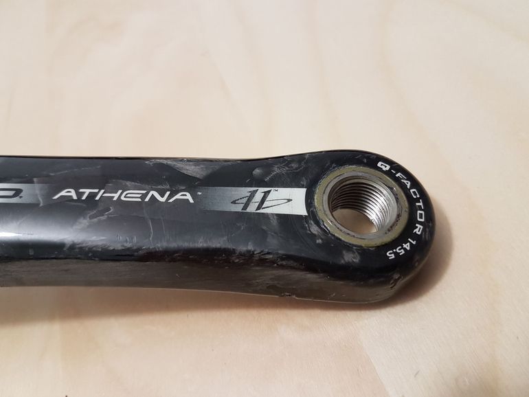 Used Campagnolo Manivelle gauche Athena Ultra Torque carbone 172,5 mm 11S bike — image 12 of 16