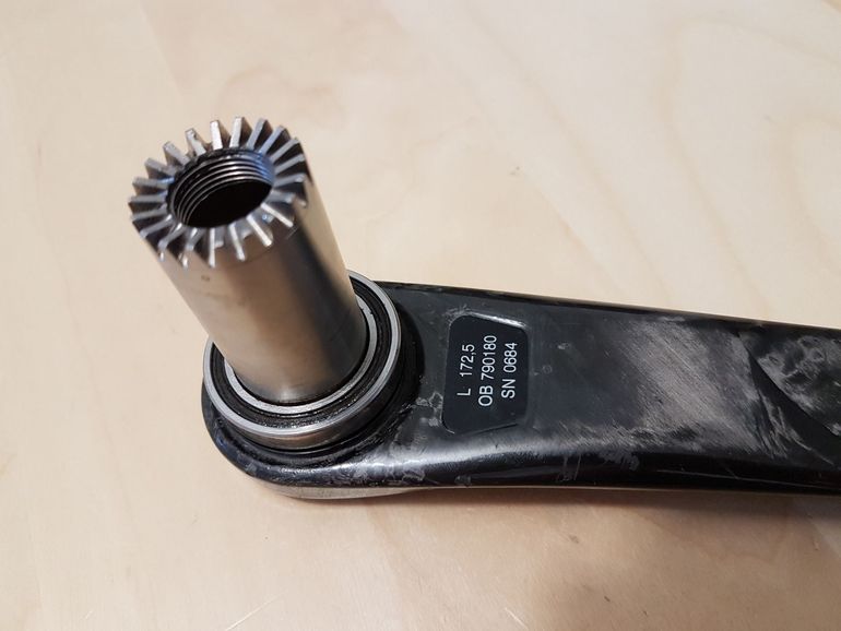Used Campagnolo Manivelle gauche Athena Ultra Torque carbone 172,5 mm 11S bike — image 10 of 16